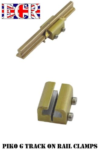 PIKO G- TRACK ON JOINER TRACK CLAMPS G SCALE GAUGE 1:22.5 GAUGE - Picture 1 of 3