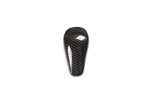 ABS Carbon Fiber Gear Shift Knob Cover Accessories Fit For Audi A6 A6L 2015-2018 - Foto 7 di 9
