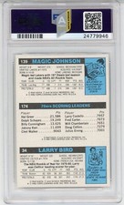 Topps Magic Johnson 9 Graded Basketball Sports Trading Cards Topps Magic Johnson 9 Graded Basketball Sports Trading Cards