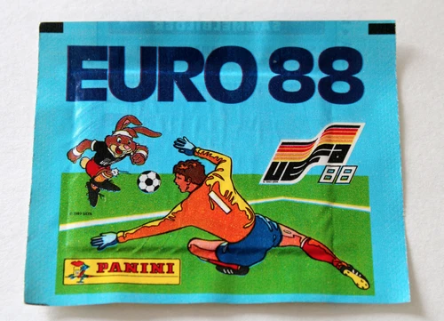 Panini EM EURO 88 1988 – 1 x Bag Packet International Edition