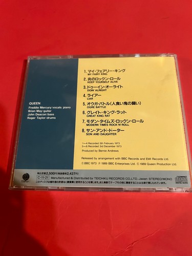 Queen – At The Beeb JAPAN RELEASE EDITION CD TECP-25525 Freddie Mercury - Picture 3 of 4