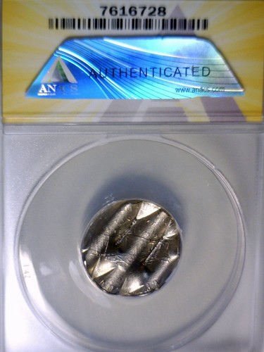 2016 ERROR ANACS MS60 WAFFLED Jefferson Nickel BU + Coin STRUCK Waffle w Details - Picture 3 of 4