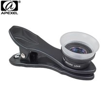 APEXEL Professional Mobile Phone Camera Lens 12X/24X Super Macro lens for Phone