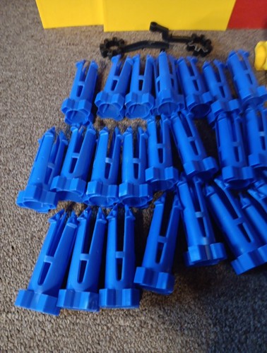 RARE HTF BRIKS VINTAGE BUILDING BLOCKS TODDLER MULTICOLOR LARGE KIDS TOY - Picture 3 of 16