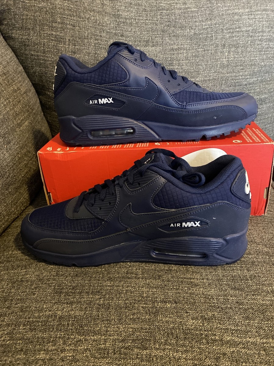 BRAND NEW MENS NIKE AJ1285 404 AIR MAX 90 ESSENTIAL MIDNIGHT