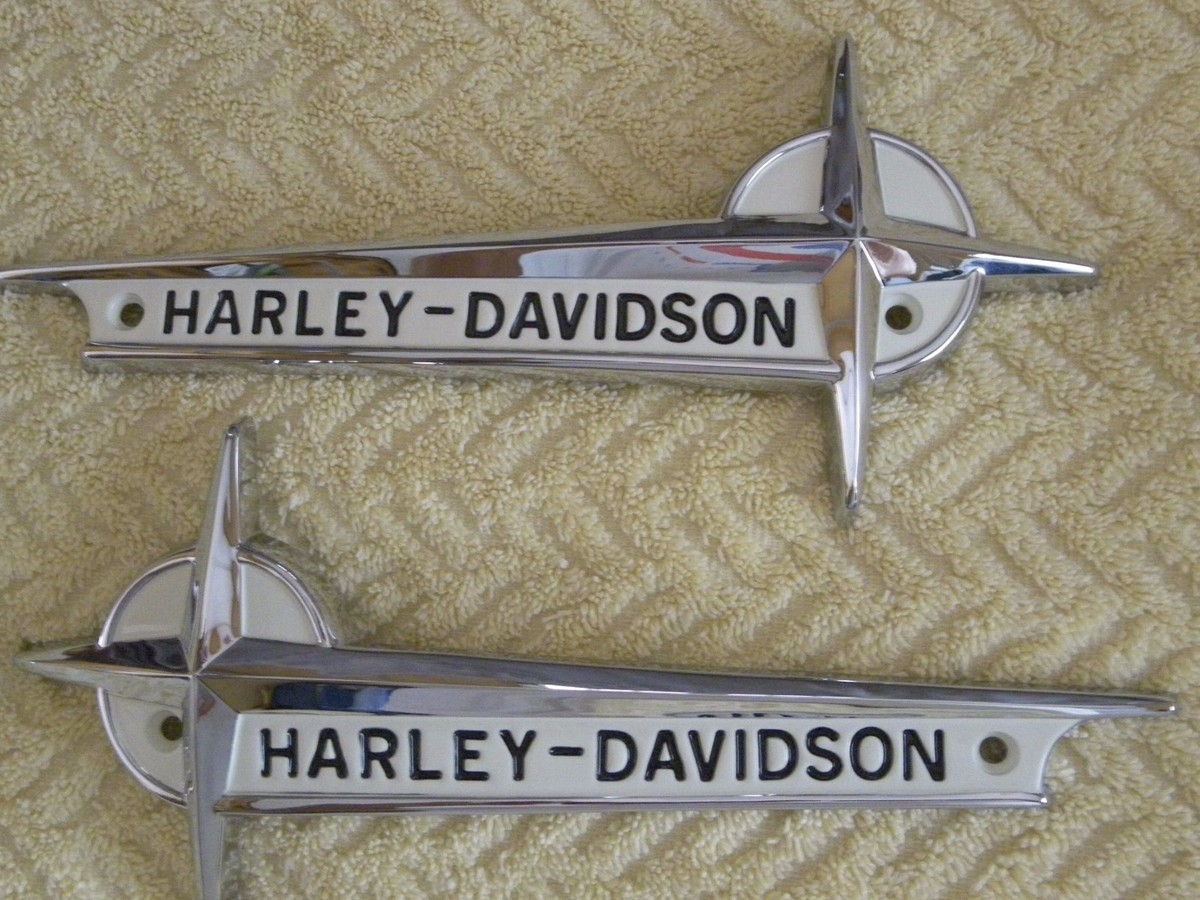 専用ページです Harley 1961-1962 FL FLH Tank Emblems 61776-61T HIGHEST QUALITY