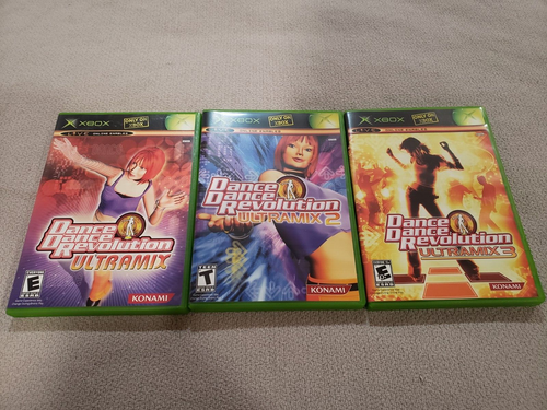 Dance Dance Revolution Ultramix 1 2 3 for Original Xbox