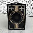 Shur-Shot D-6 Regular Box Camera Made By Agfa Ansco - Vintage Collectible