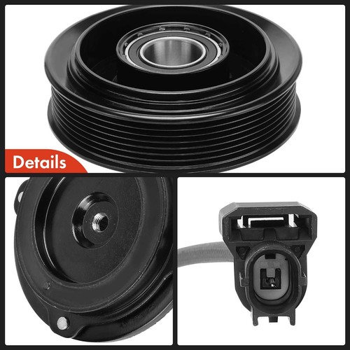 AC Compressor Clutch Kit for Honda Accord 2008-2012 Crosstour 2012-2015 L4 2.4L - Picture 7 of 9
