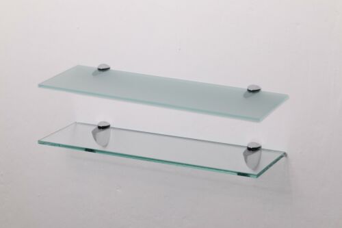 Glasregal 8mm inkl Wandhalterung Wandregal Glasboden Badregal Glasscheibe - Bild 2 von 8