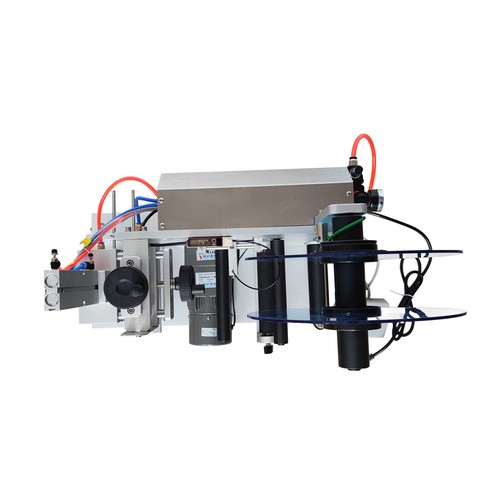 110V Desktop Label Applicator Automatic Round Bottle Labeling Machine 10 ~ 120mm - Picture 7 of 11