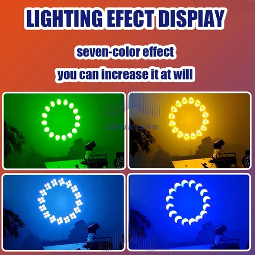 2Pcs 295W Beam Moving Head Light DMX Stage Lighting For Wedding DJ Disco Party - Picture 9 of 12