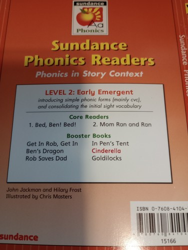 Sundance Phonics Readers Level 2 - Orange Core And Boosters - Set Of 7 - Picture 2 of 2