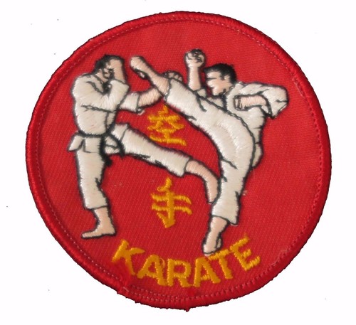 Martial Arts Embroidered Patch Karate Tae Kwon Do Yin Yang Nunchucks Tiger New - Picture 9 of 12