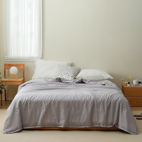 Thin SummerCool Comforter Air Condition Quilt for Bed Coverlet Throw Stripe Down - Picture 8 of 17