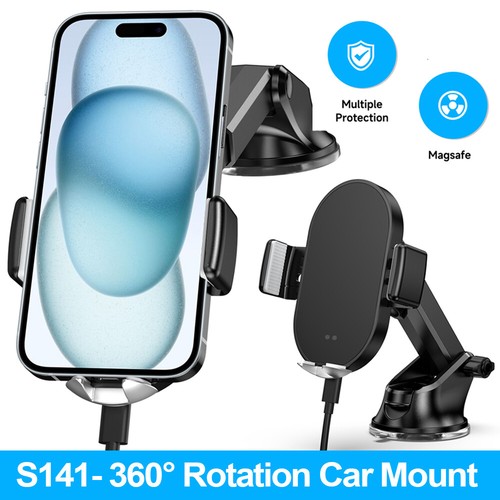 360° Rotatable In Car Suction Phone Holder Dashboard Windscreen Mount S141 - Afbeelding 19 van 24