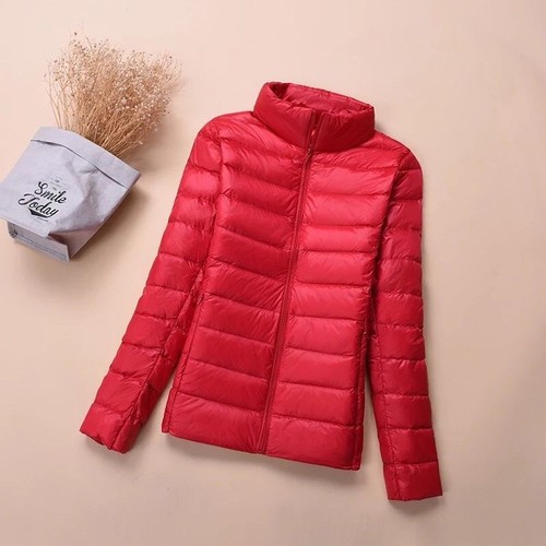 Coat Ladies Duck Down Jacket Ultralight Hooded Puffer Jacket XXS-5XL Women's - Picture 20 of 42