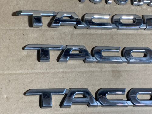 TOYOTA TACOMA SR5 V6 REAR TAIL GATE EMBLEM LOGO BADGE SYMBOL - Picture 4 of 9