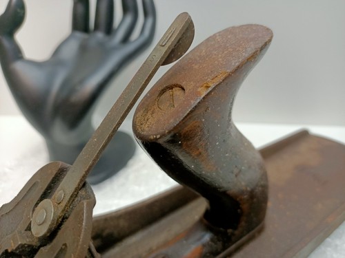 Vintage Stanley/ Baily No 6 Hand Plane - Made In England - Smooth Bottom - 46 Cm - Picture 17 of 20