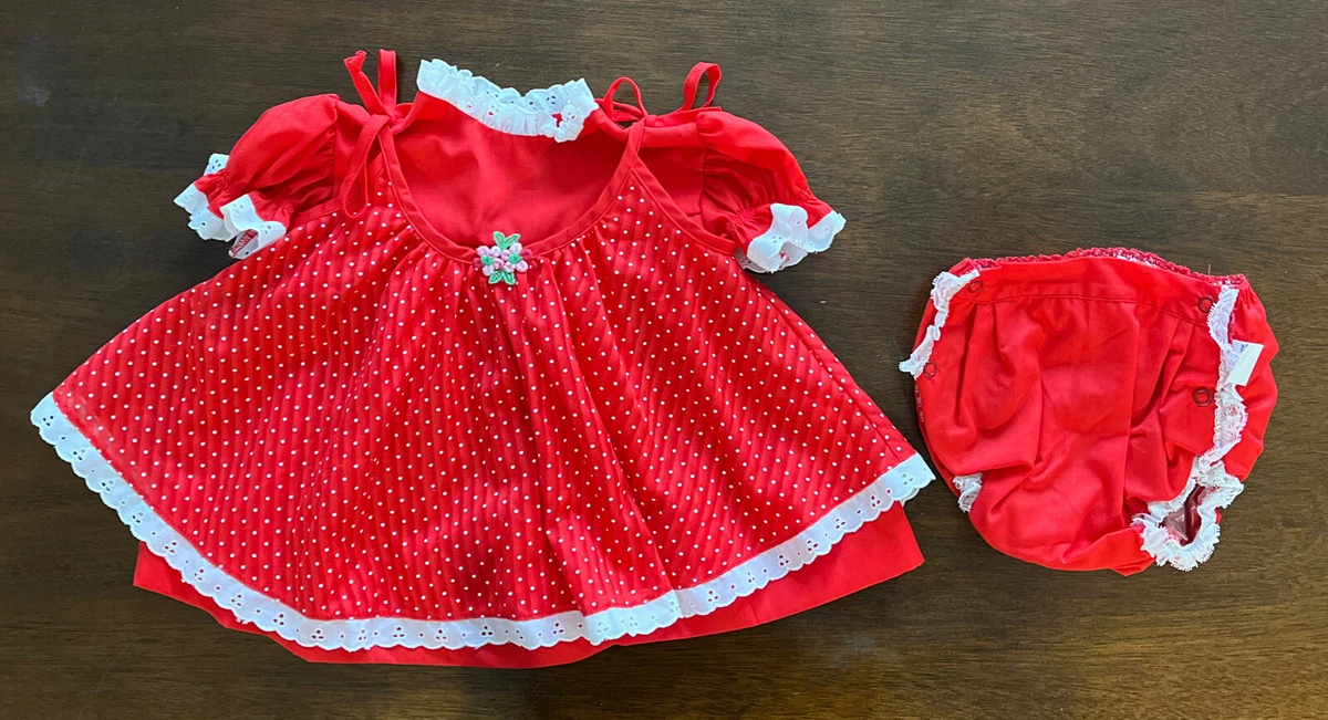 Baby girl hotsell red lace dress