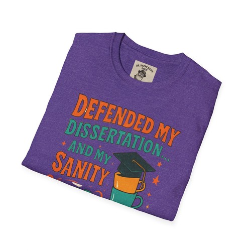 Ph D Graduate Unisex T-Shirt, Doctoral Graduation Gift, Ph Done Shirt - Picture 45 of 65