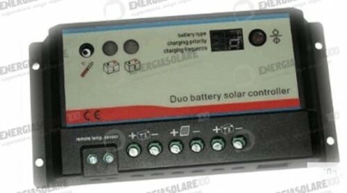 Kit fotovoltaico camper pannello solare 100W 200W regolatore doppia batteria 12V - Foto 3 di 4