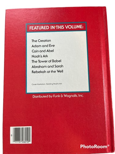 Vintage 1981 The Childrens Bible Volume 1 Hard Back - Picture 2 of 5