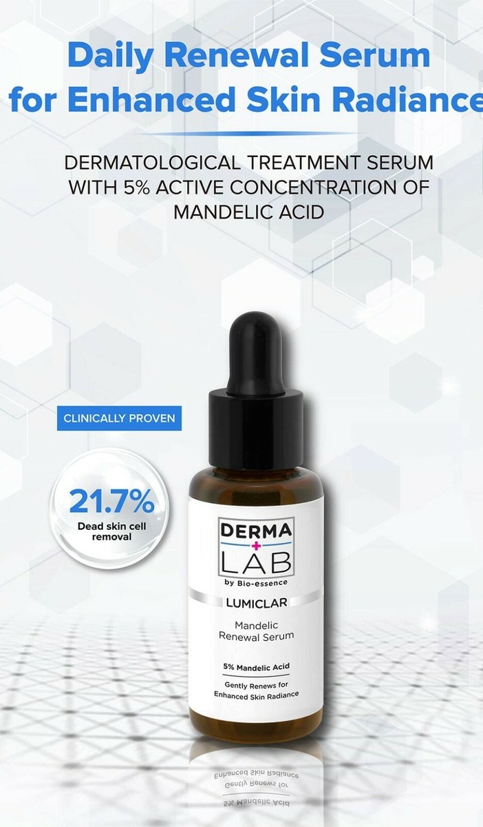 DERMA LAB Lumiclar Mandelic Renewal Serum 25ml | eBay