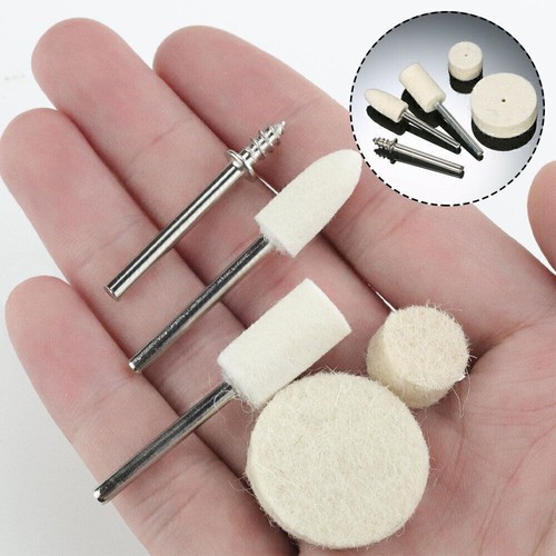 129pcs/set Filz Polieren Rad Wolle Buffing Pad Polierscheibe Schwabbelscheibe - Bild 8 von 11