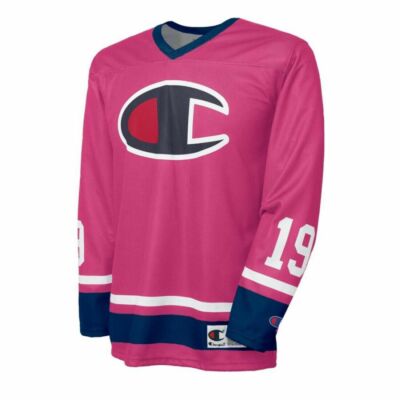 pink champion jersey