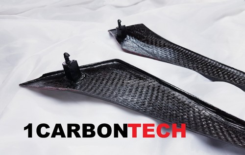 2011-2025 SUZUKI GSXR 600-750 CARBON FIBER AND RED HYBRID TANK TRIMS 2 PIECE - Picture 4 of 5