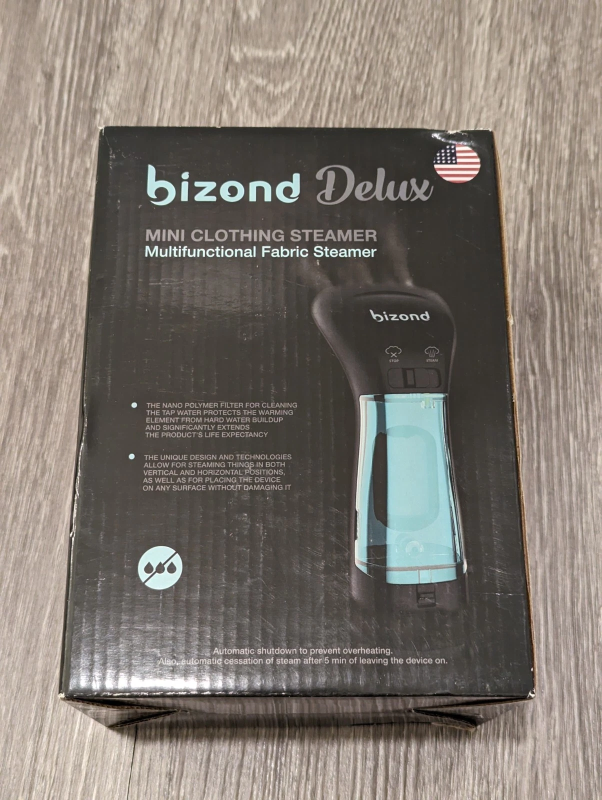 BIZOND Steamer for Clothes, Travel Handheld Portable Steamer for Garment and ...
