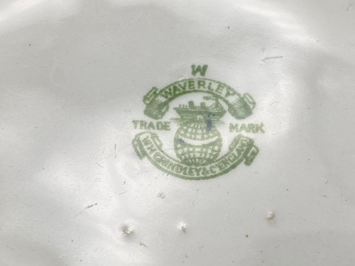 Victorian Antique 2 Small Porcelain Tureens Waverley W H Grindley 1890 - Picture 8 of 11