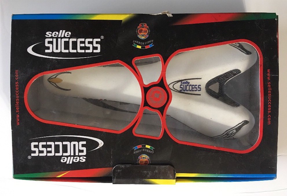 NEW IN BOX White 207gm SELLE SUCCESS ANGEL Vanadium Rail RACING SADDLE NEW IN BOX White 207gm SELLE SUCCESS ANGEL Vanadium Rail RACING SADDLE