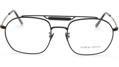 NEW GIORGIO ARMANI AR 5084 3001 Matte Black EYEGLASSES 53-19-145mm B46mm Italy - Picture 3 of 10
