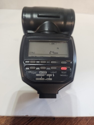 Minolta Program 5400 HS Speedlite Flash Unit with Case -camera flash - Picture 3 of 6