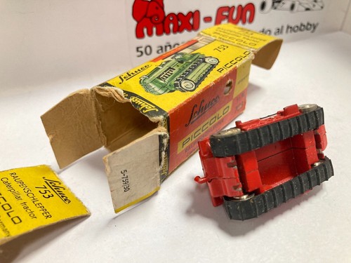 SCHUCO PICCOLO 1/90 No.753 Caterpillar Raupenschlepper Tractor - Picture 2 of 4