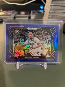 2024 Panini Prizm Draft Picks - Stephon Castle #17 Blue Prizm Variation /199 ROY
