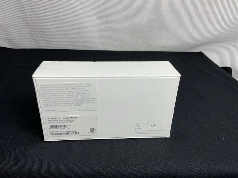 Apple Magic Mouse 2 Wireless Mouse - Silver (MLA02LL/A) Brand New Sealed free sh - Image 4 of 4