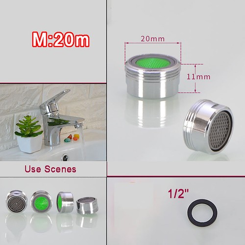 18/20/22mm IG AG Wasserhahnfilter Wasserfilter Luftsprudler Perlator Aufsatz - Picture 8 of 14