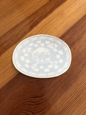 Vintage Skull & Bike Chain Sticker Motorcycle Novelty Decal Harley Davidson 80s