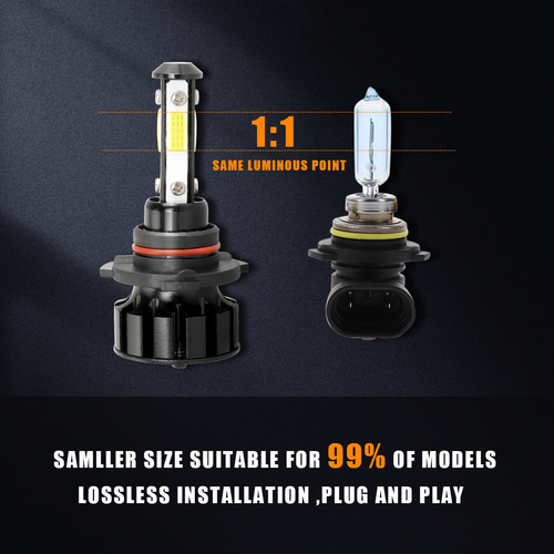 Combo faros LED altos bajos + bombillas antiniebla para Jeep Grand Cherokee 1999-2004 - Imagen 4 de 24