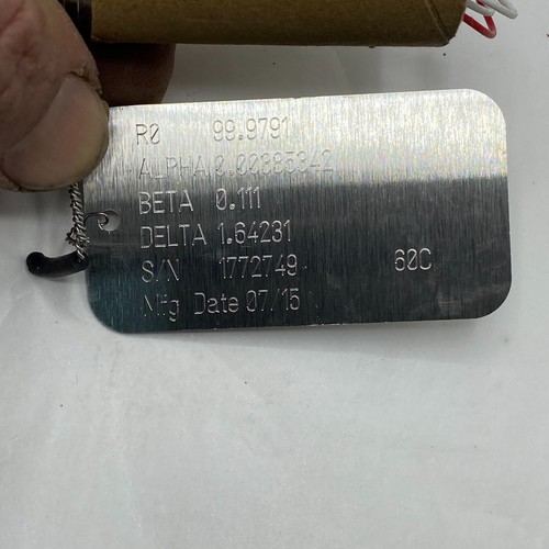 ROSEMOUNT 303 TEMPERATURE TRANSMITTER SENSOR 91D02 5Q26T 000P08 R14R20 316L 🎯 - Picture 4 of 12