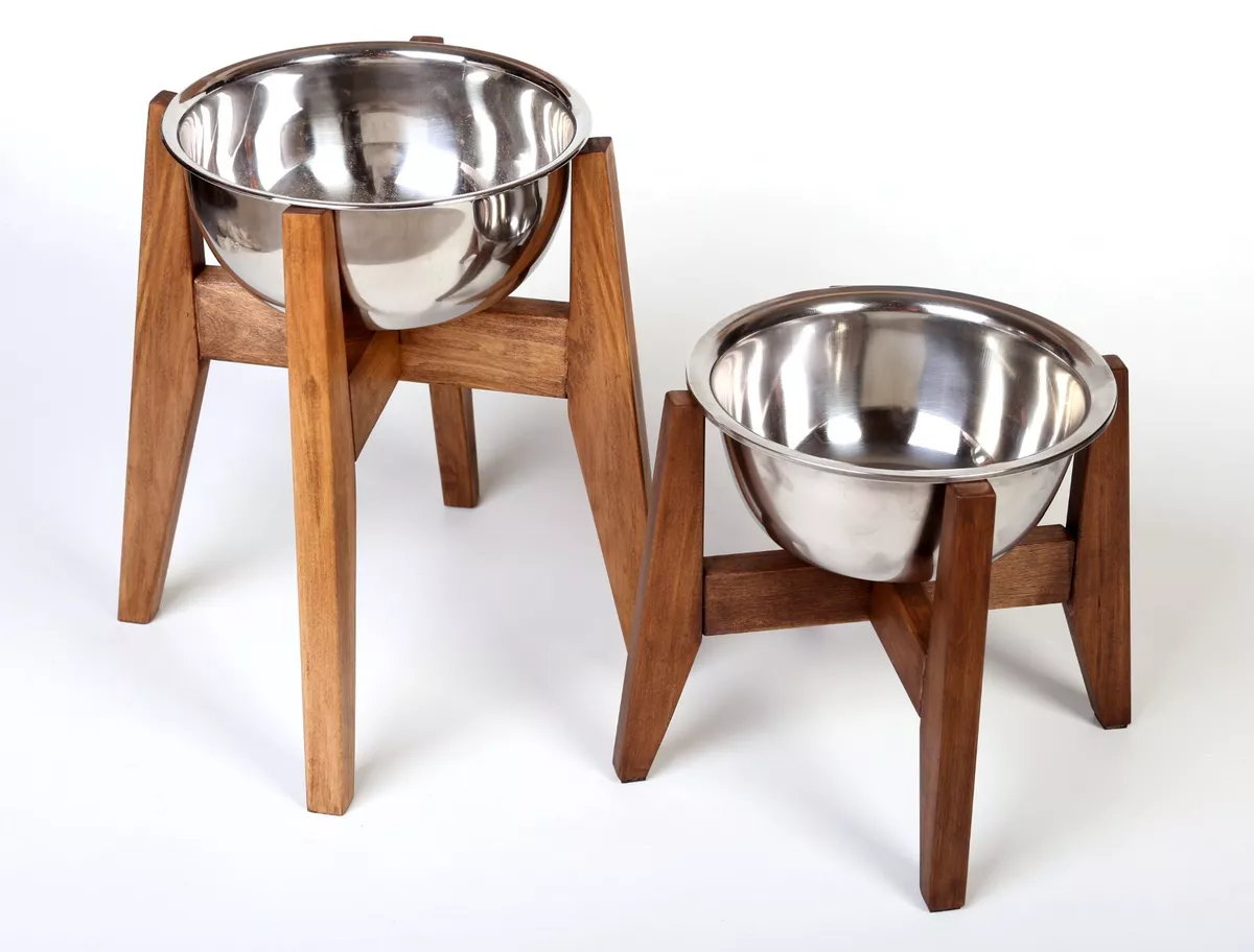 Elevated dog bowls stand bowls for large dogs raised dog bowls