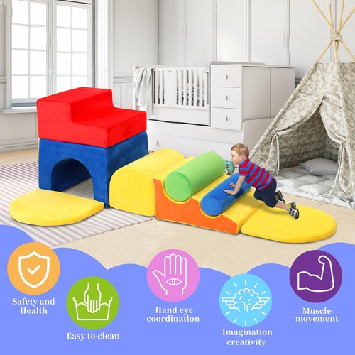 8-Piece Foam Climbing Blocks for Toddlers 1-3,PU Toddler Climbing Toys Indoor... - Picture 3 of 6