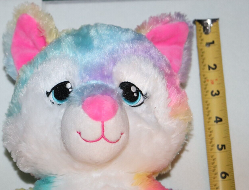 Build A Bear 2021 Rainbow Werewolf Plush Great Wolf Lodge Limited Edition BAB - Picture 7 of 10