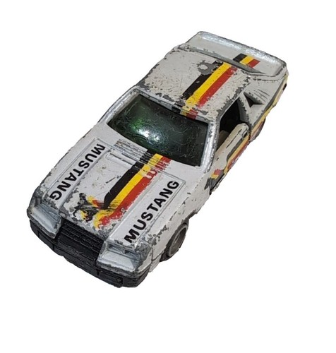 Mustang Kidco Hot Wheels 1982 vintage hecho en Macao bloqueos 2,8" x 1"  - Imagen 1 de 17