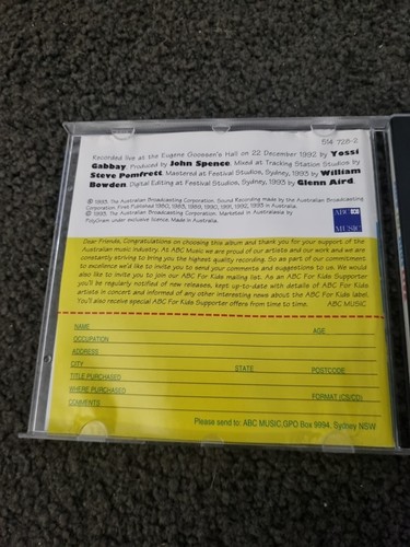 ABC For Kids - CD -Rare. 1993 - Picture 3 of 4
