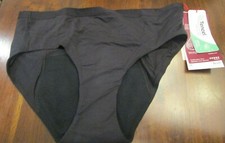 THINX BLACK MODAL BRIEF SUPER PERIOD-PROOF PANTIES SIZE 1X NEW
