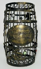Metal Rustic Wine Barrel Cork Cage Cork Holders for Cork Collectors Home Decor